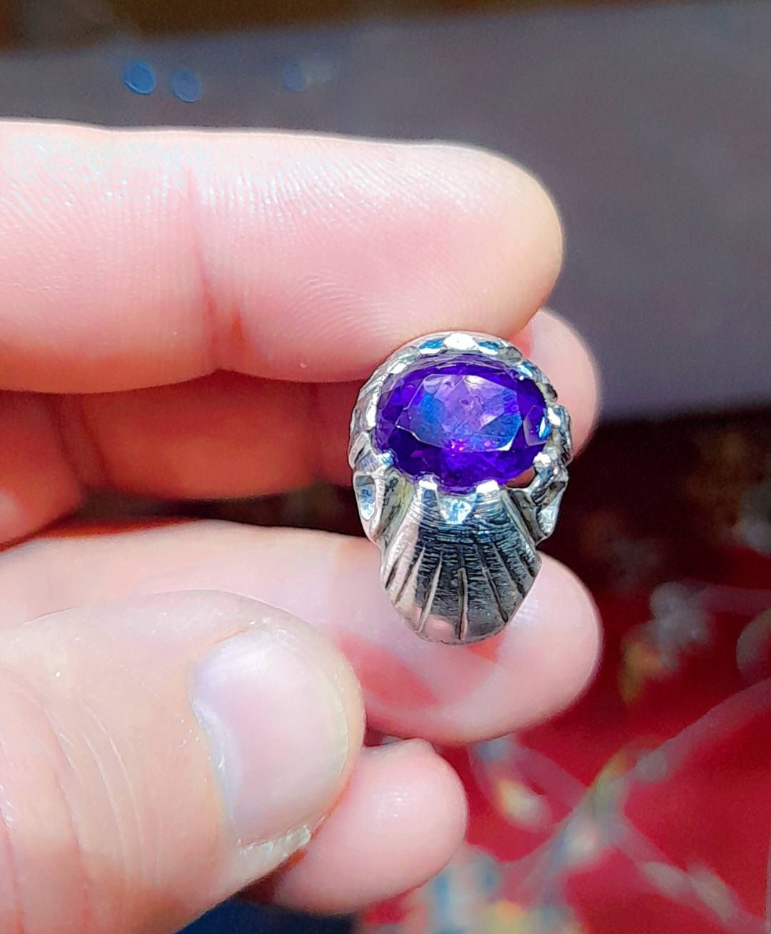 خاتم من حجر الجمشت الأفريقي
صياغه يدويه قياس للخاتم 24 السعر النهائي 85الف بدون عمله


**إذا كنت صاحب هذا الإعلان وتريد حذفه لأي سبب، رجاءا أرسل رسالة إلى الدعم الفني**