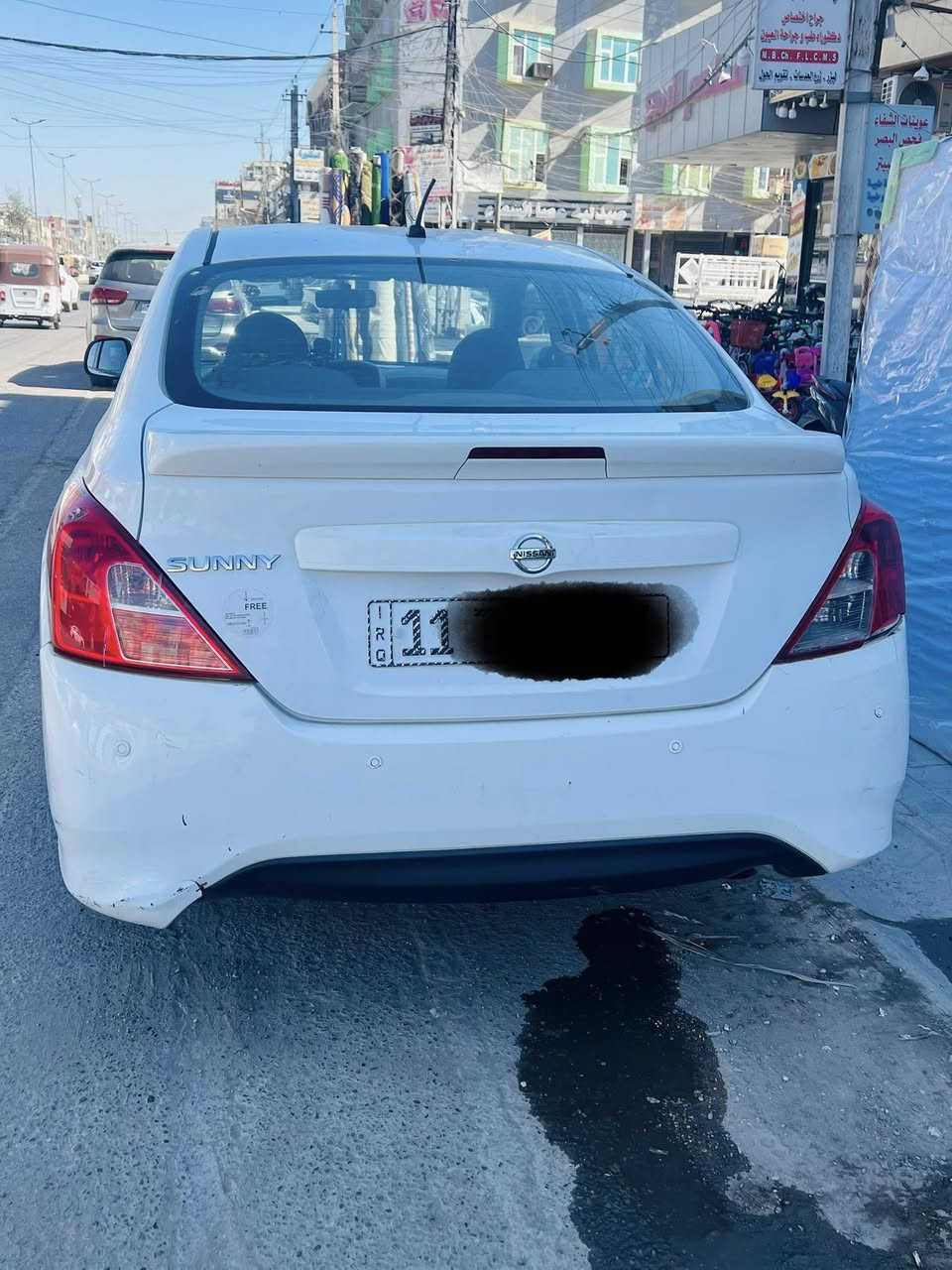 نيسان سني هندي بليتة زركة موديل 2018بسمي رقم بغداد انكليزي مابيهة اي نقص جديدة ونضيفة سونر مرفق وية صور سعرهة مال بيع 90 مكاني شعب 
‭0778 236 6881‬
