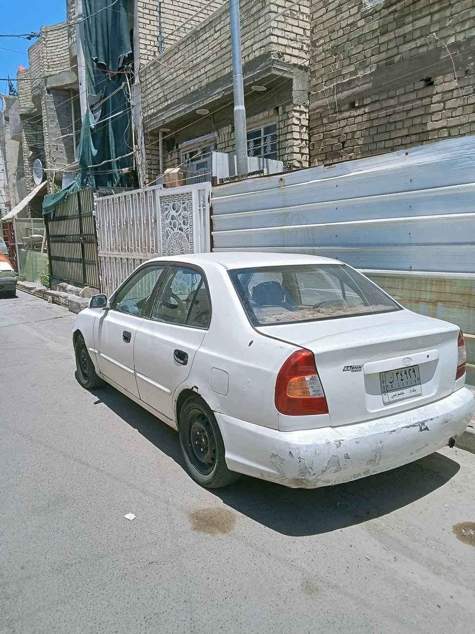 يا الله 
سياره للبيع هونداي اكسنت فيرنا
موديل 2003
كير محرك خير من الله 
كير اوتوا
رقم بغداد ألماني بسمي تحويل ثاني يوم
تبريد عاطل مصبوغه عام
عنوان حي الجهاد
السعر 47$ ورقه وبيها مجال
للاستفسار الاتصال ***********
