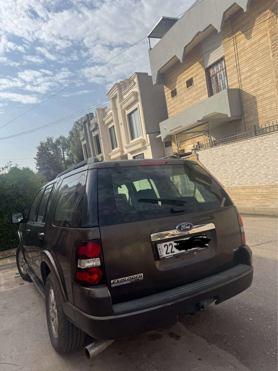 سلام عليكم 
Ford Explorer 
مۆدێل 2008
خەلیجی
فوول مواسەفات 
3ڕیز کوشنە 
تەبرید مەرکەزی 
دەبڵ اکسل
ناوزەرد
بێ لێدران بێ ئێڕباگ
هەموو شتێکی بەشەرت
سعری96  وەرەقەو مەجالێکی برایانە
شوێن هەولێر
ژمارەتەلەفۆن ☎️
***********
***********
_____________________
سلام عليكم 
فورد اكسبلور 
موديل 2008
خليجي 
فول مواصفات 
7 راكب 
تبريد مركزي 
دفع رباعي 
دواخل اصفر 
سيارة بدون ضرر بدون صبغ 
سيارة جاهز گير معرك اكسل كلها بشرط
سعر 96 ورقة وبيها مجال للطيبين 
مكان اربيل 
رقم هاتف ☎️ 

***********
*********** أربيل, العراق

