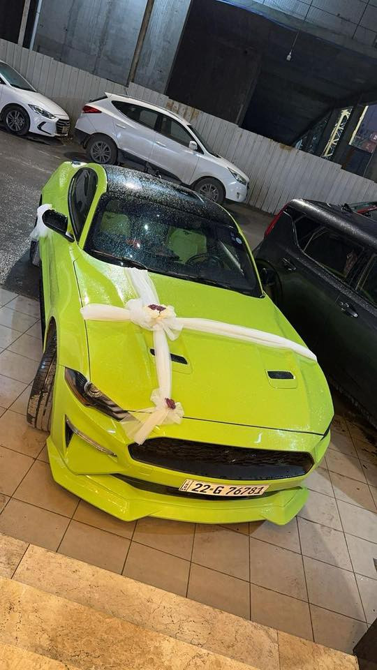 للبيع (Mustang Fifty-five )
📍 الموقع: بغداد  

📅 الموديل: [2020]  

⚙️ المحرك: [4 سلندر ]  

⛽ الوقود: بنزين  

📏 الممشى: [50000 ألف كم]  

🎨 اللون: [اخضر تفاحي مميز ]  

✨ المواصفات:  

- شاشة جبيرة

- كاميرا خلفية  

-كشنات كهرباء   

- تشغيل بصمة 

🛠️ الحالة:  

حادثها جاملغ وصبغ نص الباب 

💰 السعر: 175$ بيها مجال بسيط

***********
