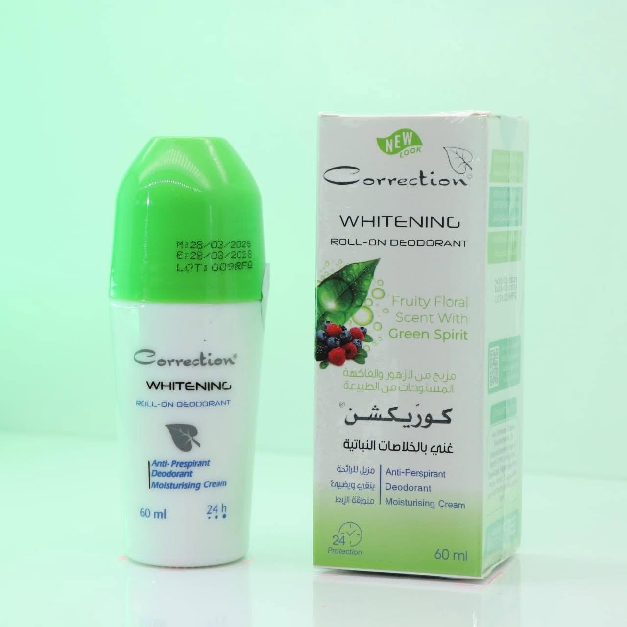 ‏  رول كوريكشن مانع تعرق ومبيض بنفس الوقت.... الوان جديده من الاعشاب والفواكه الطبيعيه🍏🍎🍐🍑🥭🥥🍇🍋🍊🍊#اصليه
معطر ومبيض بنفس الوقت
مضاد للتعرق ومفتح ويعمل على ازالة التصبغات
ويمنع ظهورها مجددا يؤمن حمايه طوال النهار
مناسب للبشره الحساسه وبي عطور حلوة
لا يترك اثر ع الملابس
مناسب للرجال والنساء...


**إذا كنت صاحب هذا الإعلان وتريد حذفه لأي سبب، رجاءا أرسل رسالة إلى الدعم الفني**