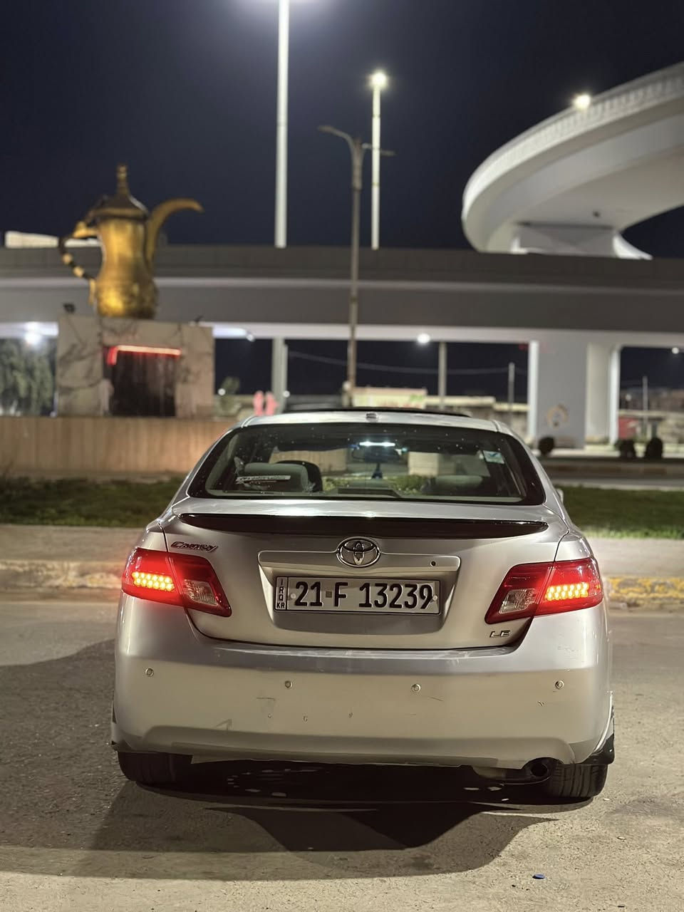 السلام عليكم 
للبيع .. 
كامري 2011 فول مواصفات رقم سليمانية وهزة وسنوية للـ2030
محرك شرط 
كير شرط 
صدر شرط 
تخم تاير + ويل كب 
سلايت 
تحكمات ستيرن 
كشن كهرباء 
تبريد ثلج 
حساسات 
مثبت سرعه 
الصبغ / قطعتين بدون داخل شرط 
السعر / 109
العنوان / تكريت / القادسية 
اتصل للأستفسار / ***********
ملاحظه : بيع نقدآ فقط بدون مراوس
