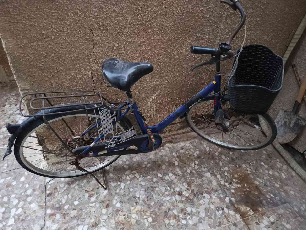 سلام عليكم بايسكل للبيع الله شاهد نظيف بس تركته فتره وما يصحلي مجال اغسله رحت للصدريه جبتله زوج تايرات وزوج جوابه وعفته بعد البارحه شفت التاير الوره نازل الجوب الوره لو تبديل لو ركعه على العموم سعره ب 60 الف وبي مجال للاستفسار ***********
