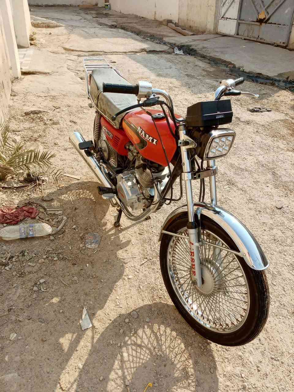 دراجه ارشه للبيع مكان واسط دراجه اوراق ضيعه سعر 350 وبيها مجال دراجه خير من الله ***********
