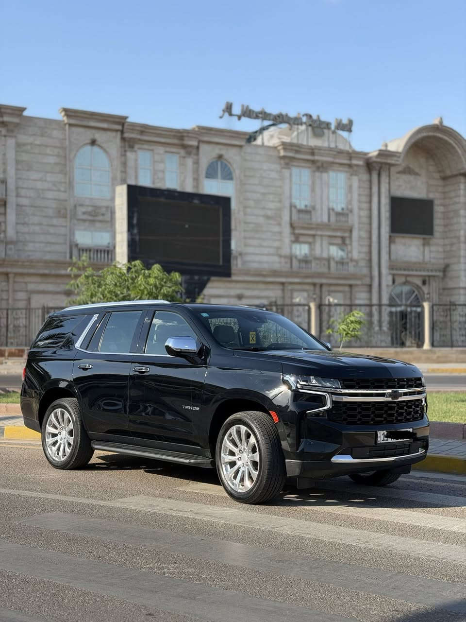 🛑—تاهو LS للبيع موديل 2024 —🛑
وارد خليجي وكالة المنصور ام الضمان
..المواصفات 
..بصمه 
..حساسات اماميه خلفيه 
..رادار امامي 
..مانع تصادم 
..تحديد مسار 
..رادرات جانبيه
..كامره خلفيه دواره
..ثلاث قطع تبريد 
….شاشه اعطال
..سايد بريك دكمه 
..تحكمات ستيرن 
..كرسي كهرباء 
..لد نهاري 
..زنون اصلي 
..تشغيل عن بعد
…وباقي المواصفات المعروفه  
ماشيه 68الف كيلو متر
السياره ربع الجاملغ صبغ ورصعه مسحوبه bdr والسونر موجود بلمنشور
—————————————————
السعر455ورقه  وبيها مجال 
‏‎العنوان بغداد شارع فلسطين
لأستسفار ***********
