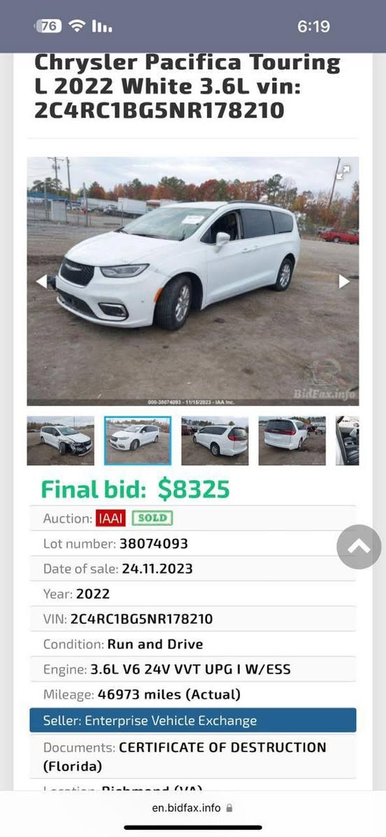 سلام عليكم بوسفيكا للبيع دفترين و ٤٠ موديل ٢٠٢٢ حادثه جاملغ الايمن المكان الكاضميه شارع محيط الرقم ***********
