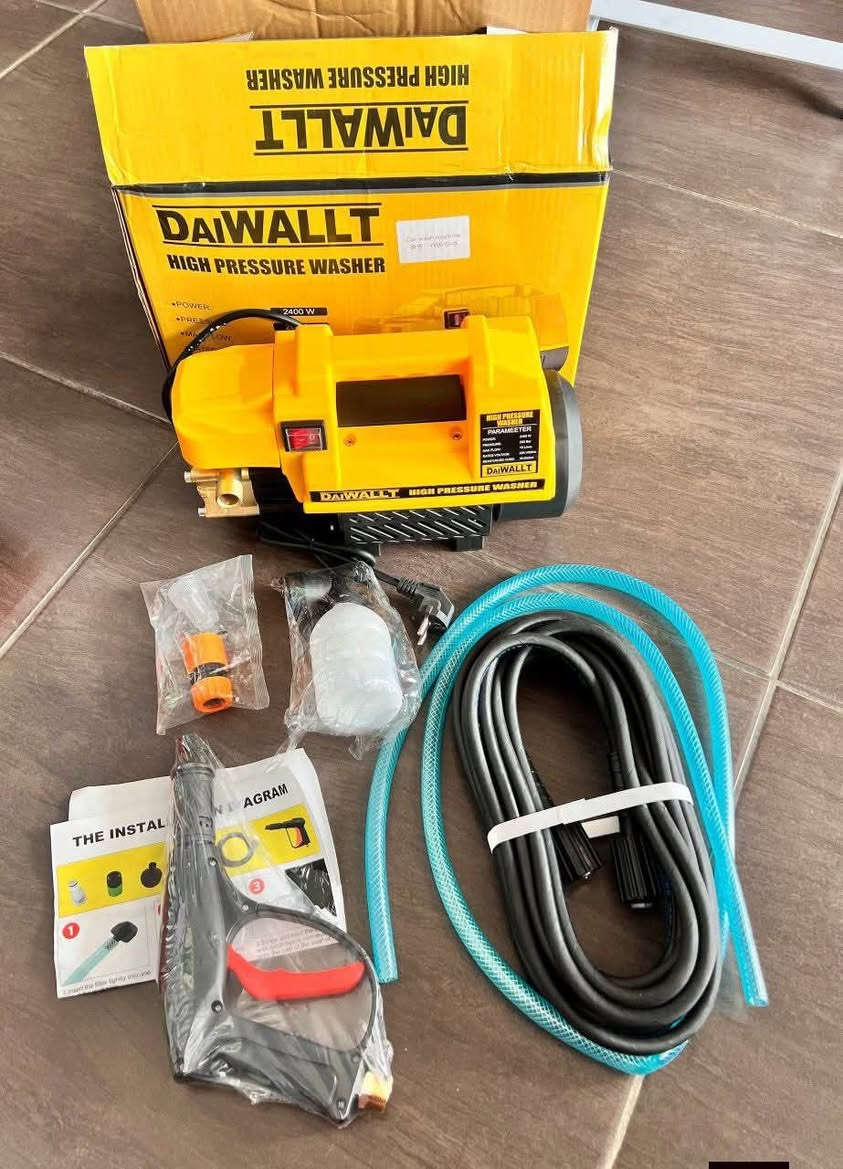 2400 واط
265 بار
10 لتر بالدقيقة
الملحقات:
صوندة كتان سيم مسلح 10 متر
مسدس
بطل الرغوة
زبانة عدد 2


**إذا كنت صاحب هذا الإعلان وتريد حذفه لأي سبب، رجاءا أرسل رسالة إلى الدعم الفني**