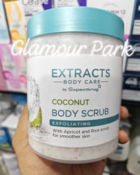 مقشر جسم • جوز الهند • زيت المشمش