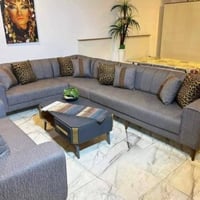 كنب الشمري • ٥ قطع • خشب روسي