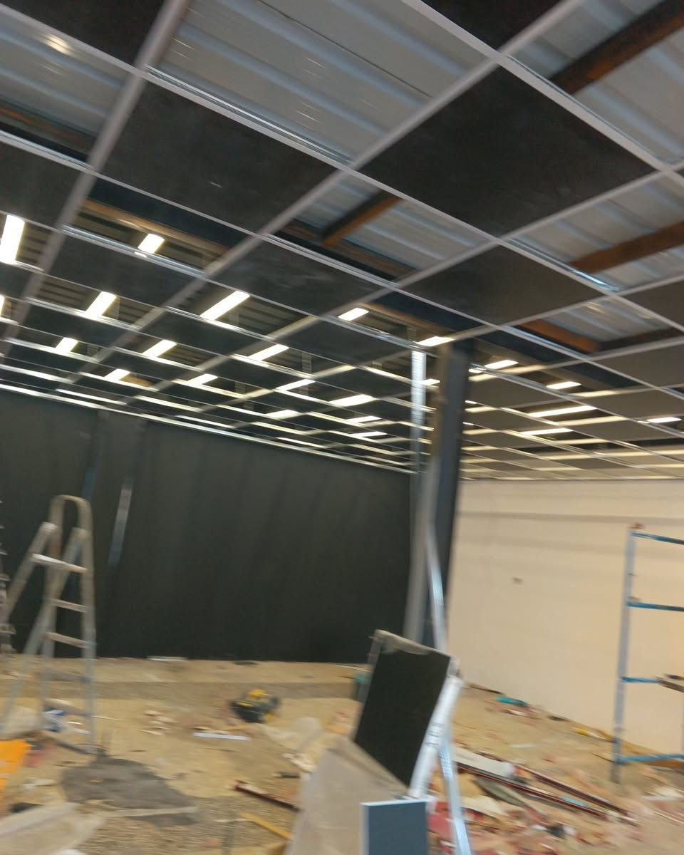 عمل سقوف ثانويه النجف الاشرف #سقوف #جبس #بديل_الرخام #بديلالخشب  ***********
