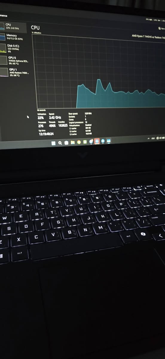 لابتوب ألعاب شبه جديد مع ملحقات
HP Victus Gaming Laptop – أداء قوي وسعر مناسب

الاستخدام: خفيف جداً شهر فقط
الحالة: ممتازة ونظيفة 100% ولا توجد أي مشاكل
الضمان: ساري المفعول

المواصفات:

- Ryzen 7 7445HS – أداء سريع وموثوق بما يساوي Intel Core i7-13700H
- RTX 4050 –6G مناسب لتشغيل أحدث الألعاب
- RAM 16GB DDR5 (5600) – سرعة وكفاءة عالية
- SSD M.2 512GB 
- شاشة 144Hz – تجربة لعب سلسة وممتازة

هدية مع اللابتوب:

- ماوس Logitech G502 Hero احترافي سعر الجديد 75 الف

الموقع: الموصل

السعر: (1,100,000) 

للمهتمين، يرجى التواصل عبر الخاص.


**إذا كنت صاحب هذا الإعلان وتريد حذفه لأي سبب، رجاءا أرسل رسالة إلى الدعم الفني**