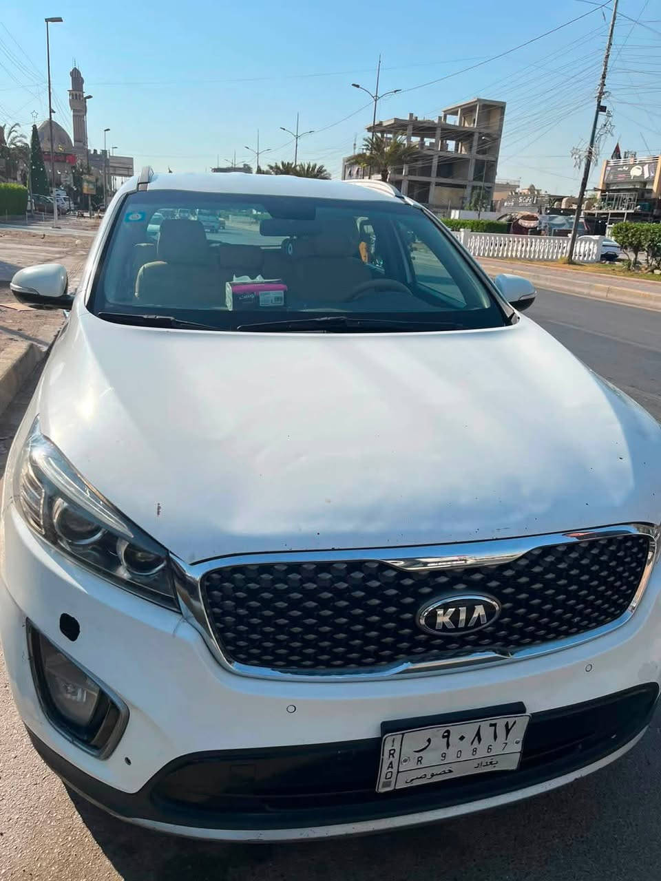 سورنتو خليجي محرك 3000 رقم بغداد مشروع وطني صدر جديد تخم تاير تبريد تفاصيل مذكوره بل سونار السعر 155 بيها مجال  عنوان بغداد جميله ***********
