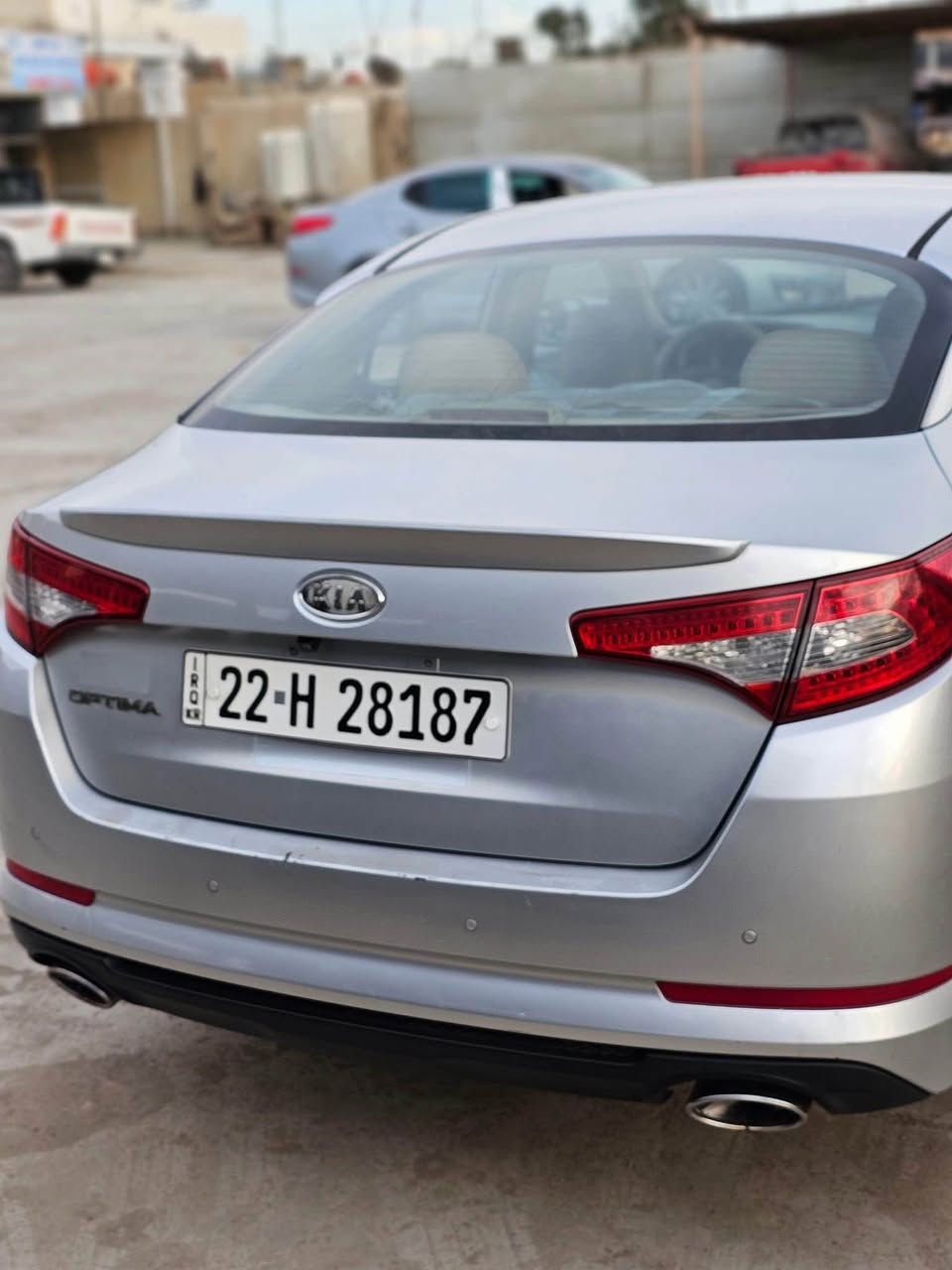 كيا أوبتيما موديل 2013 كفالة عامة والسونار موجود بالصور

فول مواصفات عدا البنوراما محرك ٢٤٠٠ دوش رقم شمالي جديد سنويه لل 2027 ربع مذب عليها ومغلفة كامل فابلون حماية من الشخوط من الدعامية للدعامية 

بصمه تشغيل عدد ٢ 

بصمة أبواب 

مري شفط 

تحكم إسترين كامل

شفتات سرعه تبديل نمر

مثبت سرعة

تبريد قطعتين

تخم تاير جديد 

صدر جديد 

إدامة للمحرك 

حساسات خلفية

ويل كب  كروم السبير هم ويل كاب

السياره نظيفة كلش واستخدام شخصي تجي تكلب وتشوف

مكانها واسط / قضاء النعمانية

سعرها 139$  التواصل عالخاص او الاتصال 

*********** النعمانية, واسط
