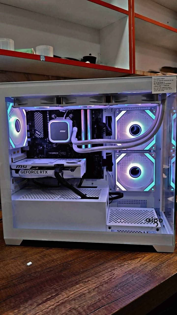 CPU: RYZEN 5 9600 X
GPU: RTX 5060 8G VENTUS 2X OC MSI
MB: MSI PRO B650M-P
PSU: 650W 80 PLUS SEGOTEP
STORAGE: NVME 1T T-FORCE 650
RAM: 2X16 32G 6000MHZ G.SKILL
COOLER: MSI MAG A13 360 LIQUID
CAVAR: AIGO C218M
PRICE : 165,888,000 DENAR أربيل, العراق


**إذا كنت صاحب هذا الإعلان وتريد حذفه لأي سبب، رجاءا أرسل رسالة إلى الدعم الفني**
