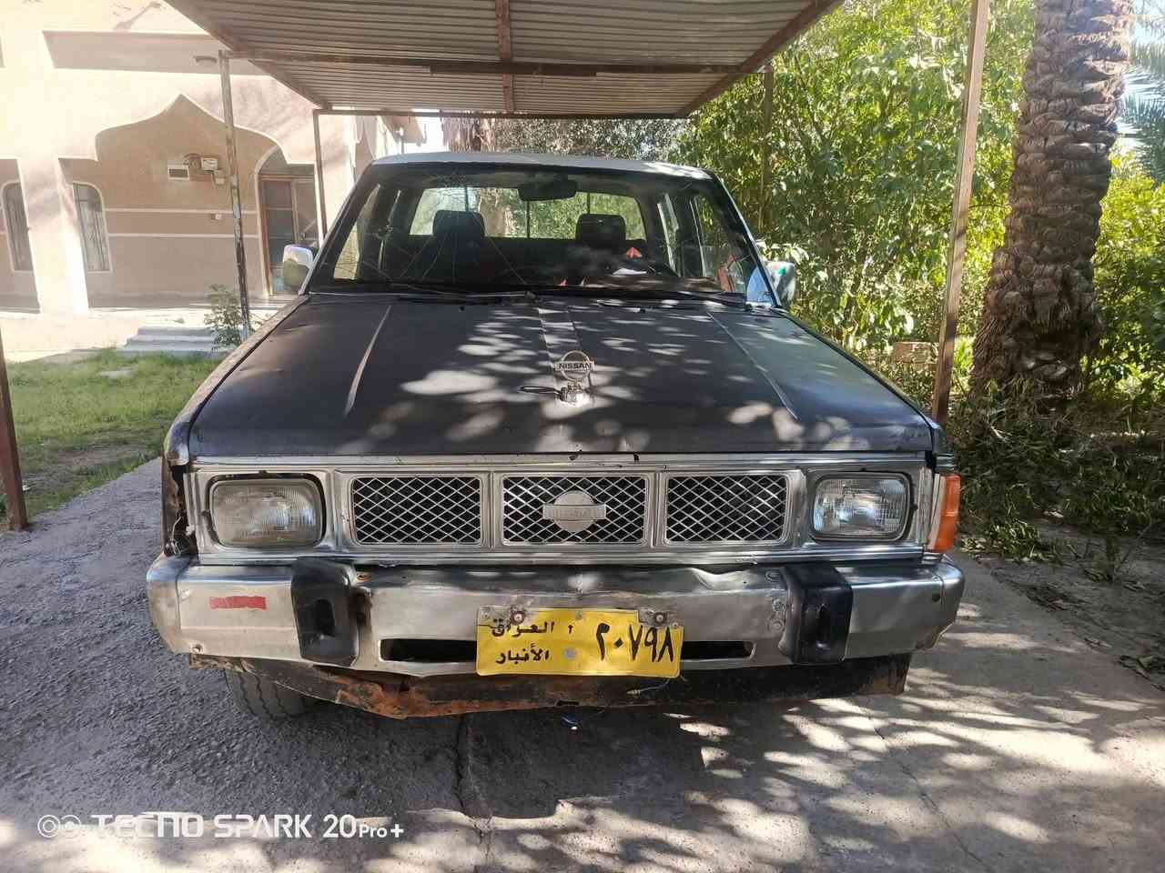 سلام عليكم سياره لبيع نيسان مديل 90 كير شاصي   مكفولات كفاله عامه كربايات كله شقال سعر 18وبيه مجال  عنوان سياره بغداد  رقم ***********
