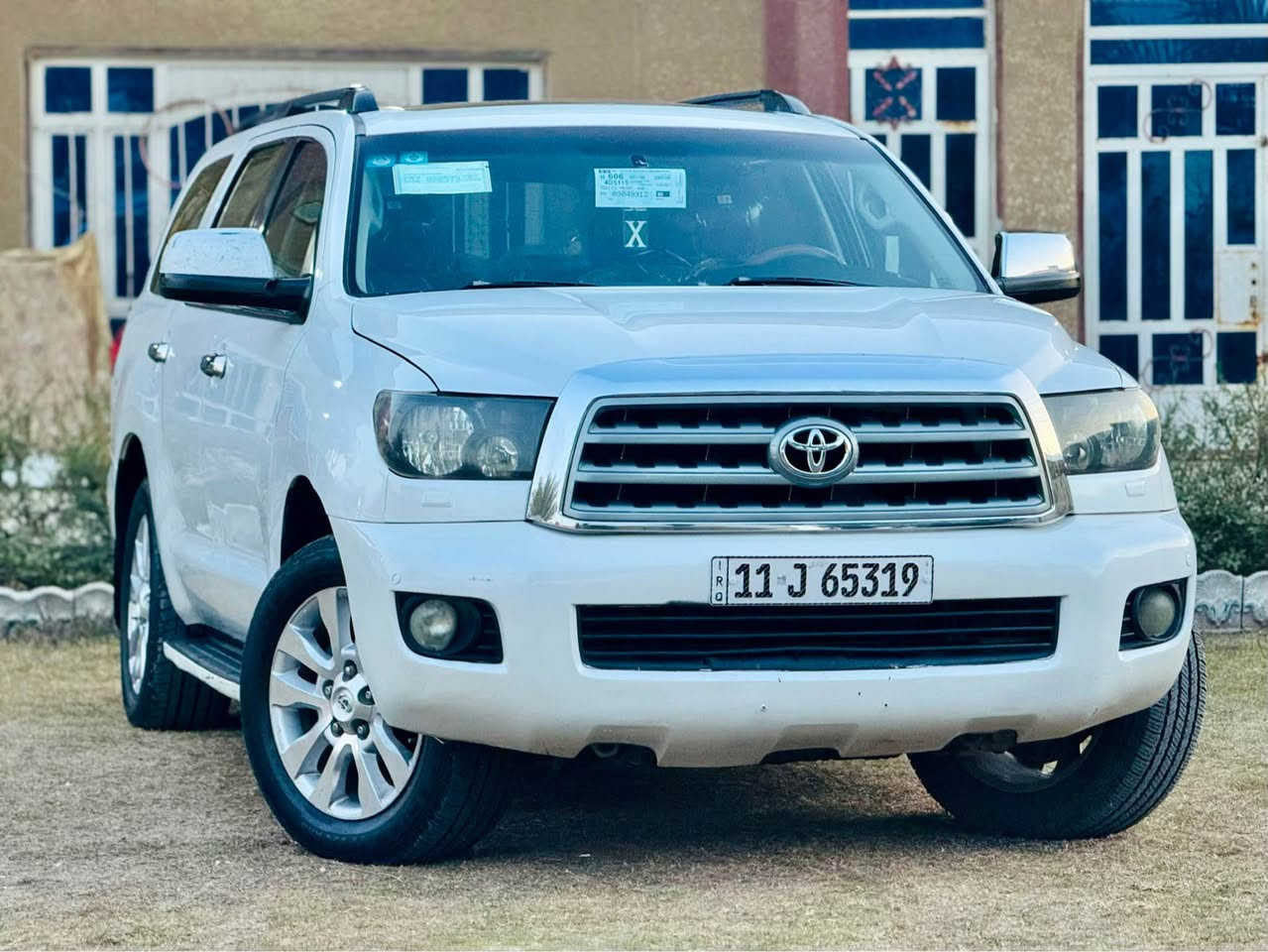 لسلام عليكم
           تيوتا سيكويا  بلاتينيوم 
بسمي مشروع وطني 
موصفاتههً معروفه
داخل مشمشي
.الموديل:2009
.المواصفات(platnum) 1/1
ماشيه 200 الف
.سلايد روف
كشناتً جلد
.زراكات 
.كامره
.تحكم ستيرن جهتين
.ستيرن كهرباء
.مري شفط
.كشنات جلد +تدفئه تبريد
.بردات جانبيه بلاديه
.شاشه ايباد
.V8(5700)
.بعد بيها هوايه مواصفات 
سياره مكفول كفاله عامه 
شبر صبغ يم جاملق خلفي
.السعر 172
مكان السياره بغداد 
لاستفسار 
*********** بغداد, العراق
