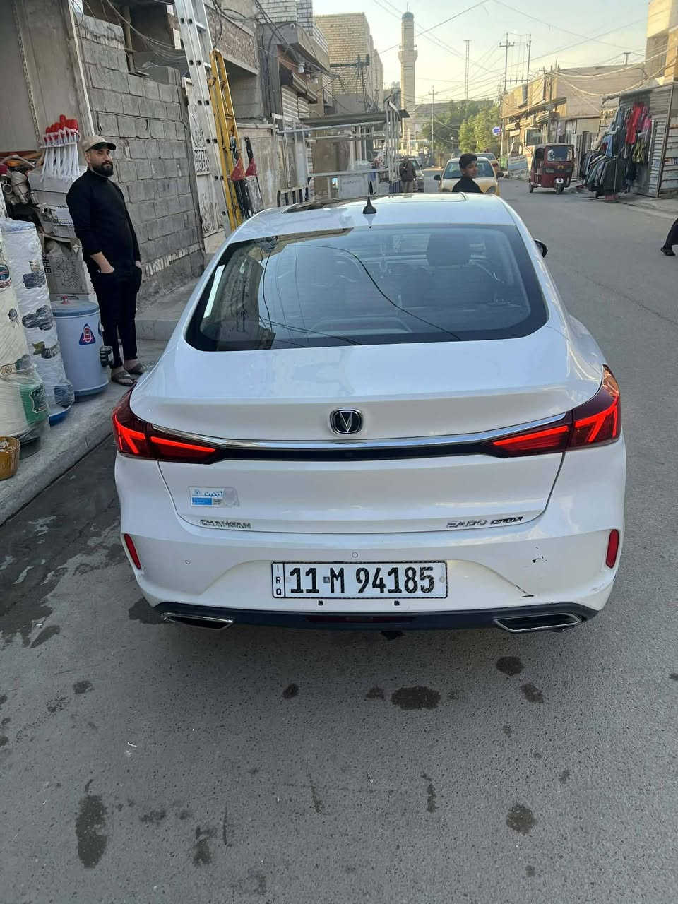 🚗 للبيع شانجان إيدو بلس 2022 – فل كامل (1 على 1)
🔹 الموديل: 2022
🔹 اللون: أبيض
🔹 استخدام شخصي

✨ المواصفات:

محرك 1.5 تيربو قوي واقتصادي

كير أوتوماتيك دبل كلتش 7 سرعات

فتحة سقف

بصمة تشغيل + دخول ذكي

شاشة كبيرة

كاميرا خلفية + حساسات

مثبت سرعة

مقاعد جلد

تحكم بالدركسون

ليدات أمامية وخلفية

جنوط ألمنيوم 
 السيارة فول مواصفات وحالتها ممتازة.

💰 السعر: (115$) وبيهه مجال
📞 للاستفسار:*********** 

📍 الموقع: بغداد الدوره
