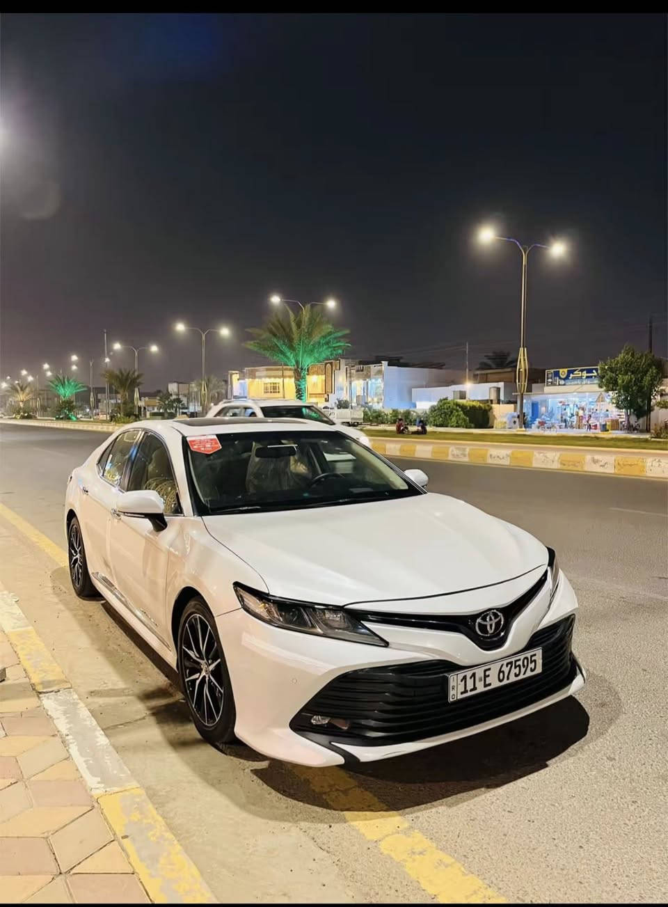 تيوتا كامري 2019.
سيارة خليجي فول مواصفات واحد على واحد (gle) رقم بغداد باسمي 
السياره مابيها اي قطرة صبغ فقط البنيد مبدل بلادي والباقي ع فحص..

السعر:(205) وبيها مجال
العنوان:الانبار الفلوجه
***********
0751 004 0117
