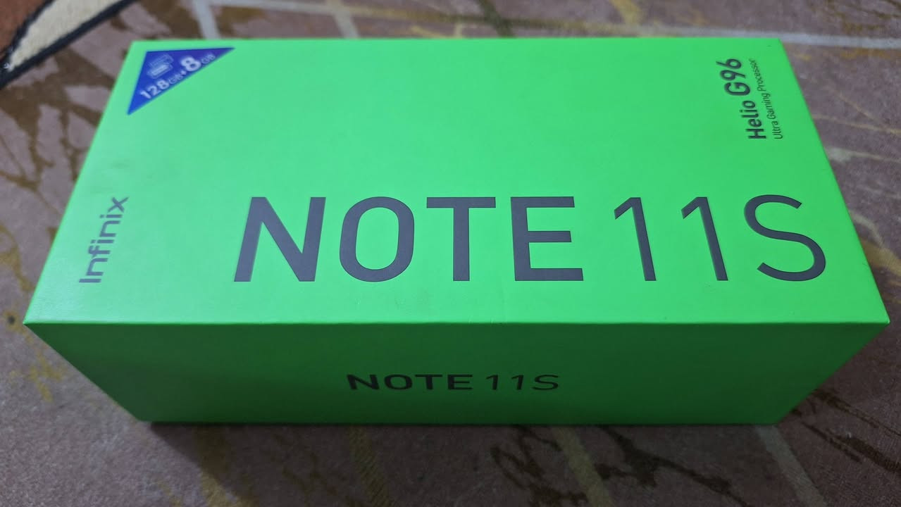 جهاز Infinx not 11S  
ذاكرة تخزين 128GB 
ذاكره داخليه 8GB رام
معالج ممتاز Helio G96
بطارية كبيرة 5000mAh
شحن سريع 33W
كامرة خلفية ب قوة 50MP
مع تردد قوي 120Hz
و شاشة كبيرة ب ابعاد FHD 6.95
السعر ١٠٠ الف للتواصل واتس+***********

