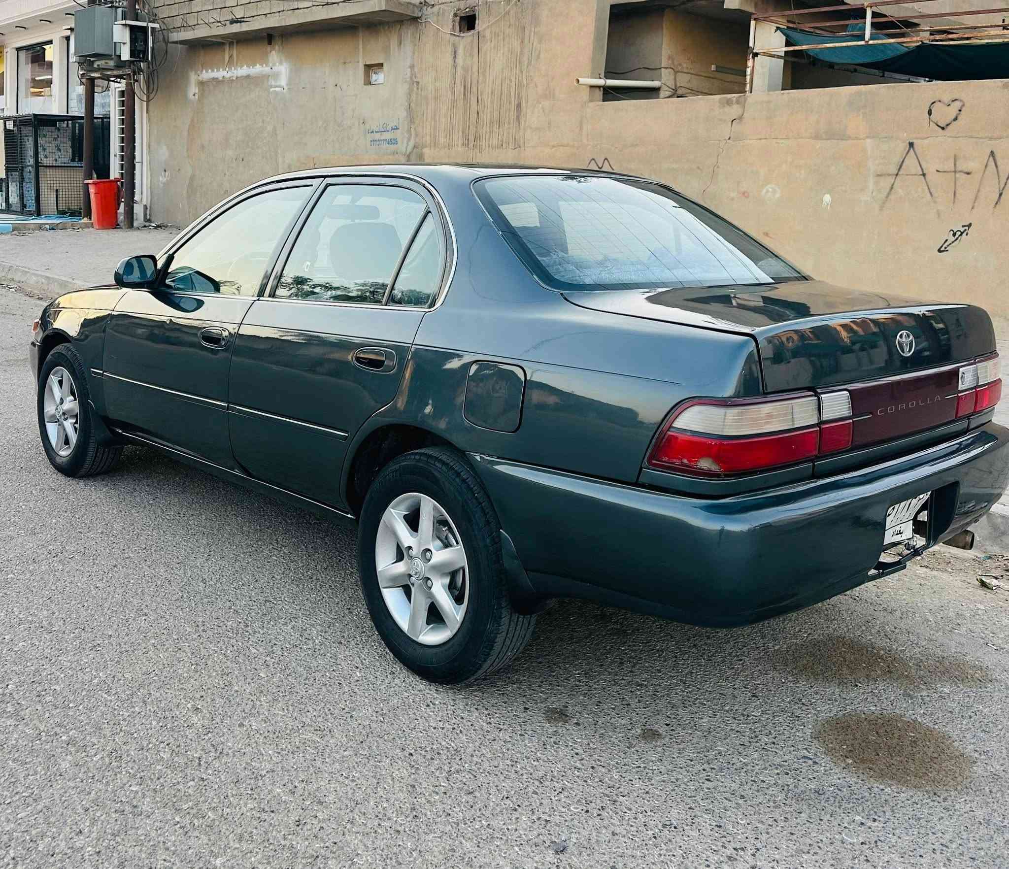 كورله محور موديل 1994 رقم بغداد بسمي
شرط تحويل كير محرك بلشرط  محرك 16 
سياره عله وضع شركه بدون ضربه صبغ عام 
بلشرط تبريد ❄️ ثلج بلشرط مكاني كركوك 
سعر 48بيها مجال تصل ***********
