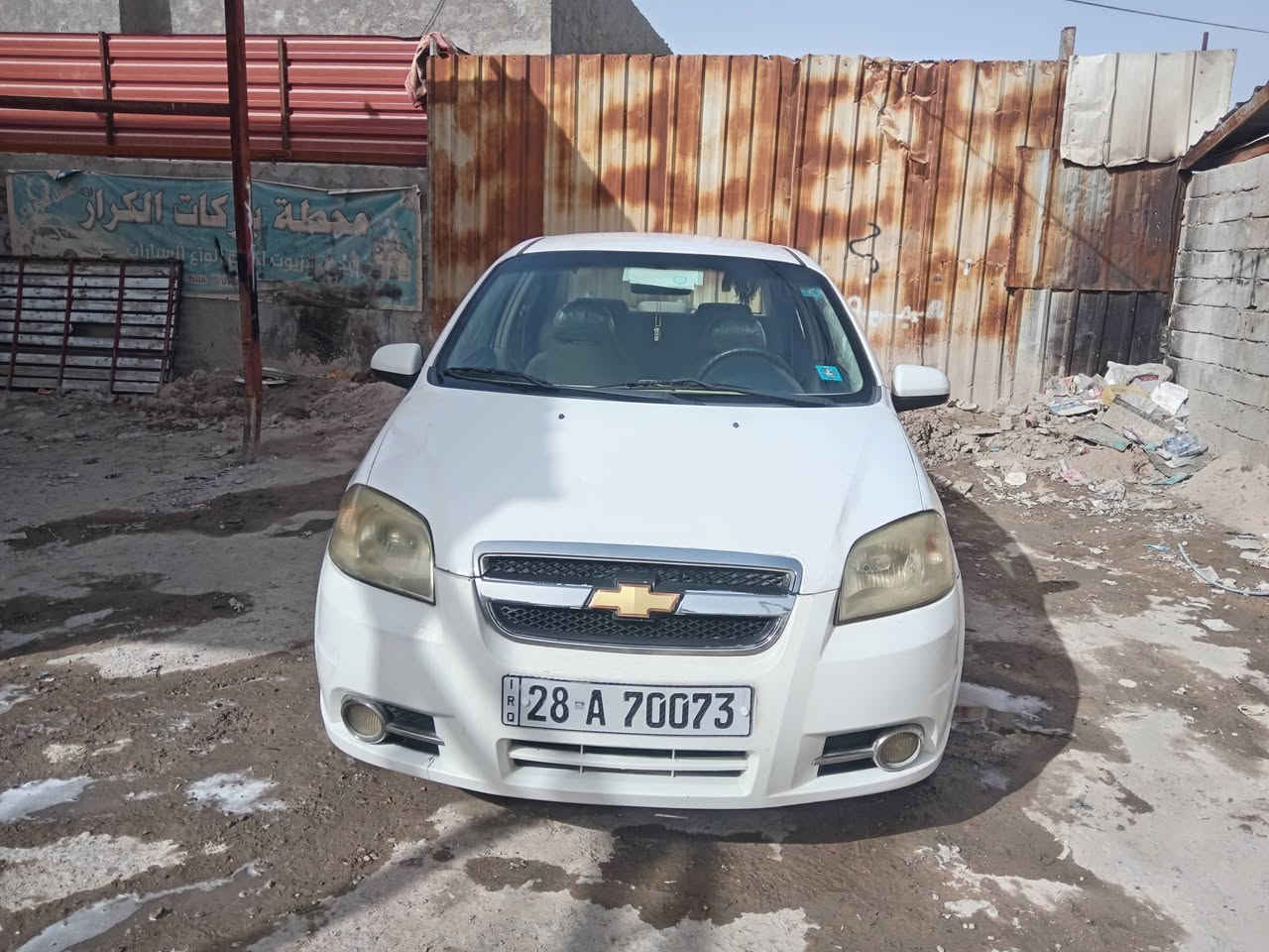 سياره افيو موديل 2011 سياره مكفوله من كلشي كير مكينه حداديه خير من الله بيه بارد شي قليل سعر 76 وبيه مجال ***********
