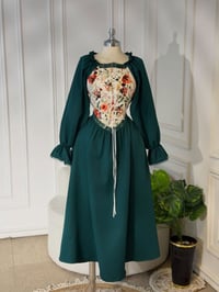 فستان فكتوري • خامة هوريم دابل تركي • مقاسات ٣٨-٤٨