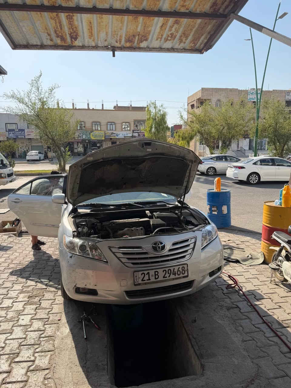 سلام عليكم عنوان محل حي واسطي مقابيل افران راحمن شارع تنزيلات باشا خدمات خبير زيوت بخدمات مصطفى تبديل دهن محرك مع غسل محرك وتبديل دهن كير مع فلتر وخدمات شرط ضمان وشهاده متواجدين من ٨ صباح الي ١١ مساء يوجد مواد حطياتي فيتبم مع تبديل 🦅🌎*********** كركوك, العراق
