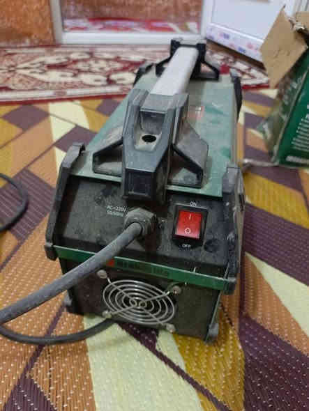 مولدة شغالة 
ماكنة لحام مستخدمة شي بسيط كلش
ماكنة خياطة جمسي شغالة ونظيفة 
بغداد 
اتصال فقط ما متواجد على الفيس 
***********
