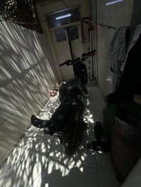 دراجه r9 شركه ونلي نضيفه شخوط خفيفه بالكفرات ماشيه 32 كيلو بطاريات ريا...