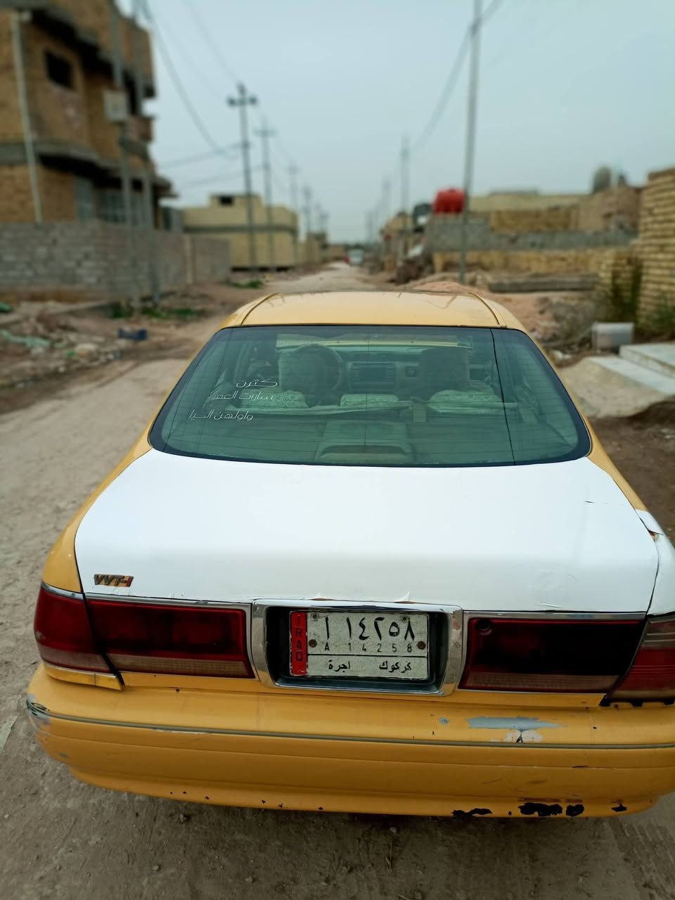 للبيع او مراوس 
ملكة موديل 2002 رقم كركوك لماني 
وكالة من المالك مباشرة كصه قماره
شاصي75محرك ديفور كبير 
سياره أصل كرستال 3دكم فتحه كشنات كهربائية برده خلفيه ثلاجه 
تبريد شغال سنتر لوك حدادية جديدة كهربائيات كلها شغاله 
تخم تاير جديد مصفره من هيه وصل خط قاسم بغداد عليها غرامات 8ورقات مرور تنزل من سعرها 
سعر 60وبها حك الجيه ستفسار *********** بابل القاسم
