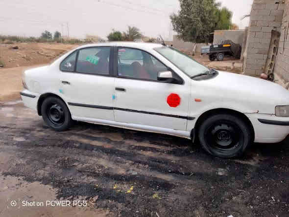 سلام عليكم سيارة لبيع سمند لون ابيض جهازه مكينه وكير وحداديه وتخم تاير جديد  كهربايات شغاله مكفوله تحويل مباشر سعر 28بي حك جيهة ناصريه الشطره موبايل ***********,
