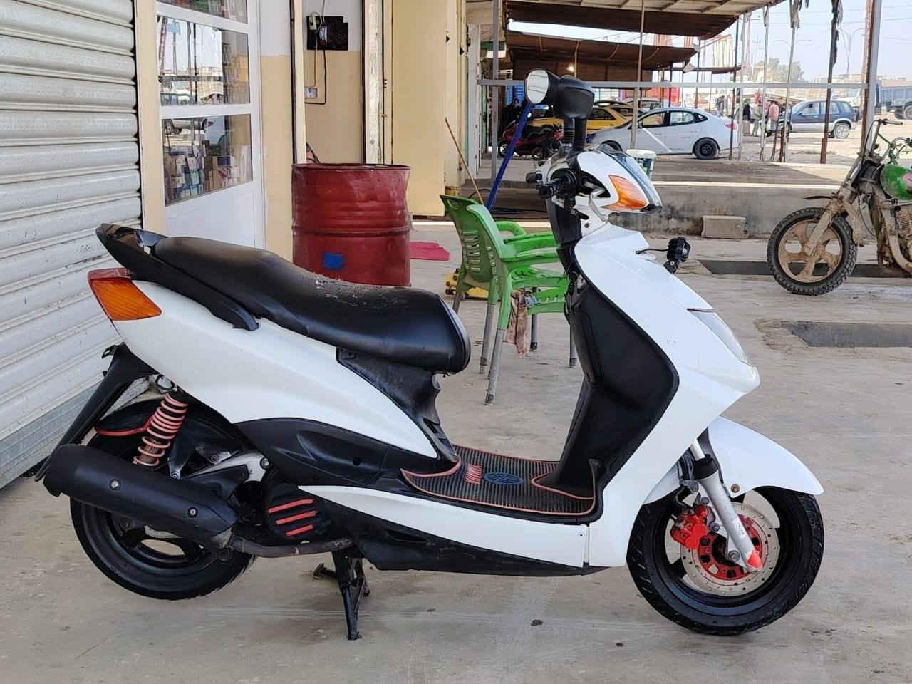 السلام عليكم دراجه سكنس ياباني 110للبيع مكاني بغداد النهروان ***********
