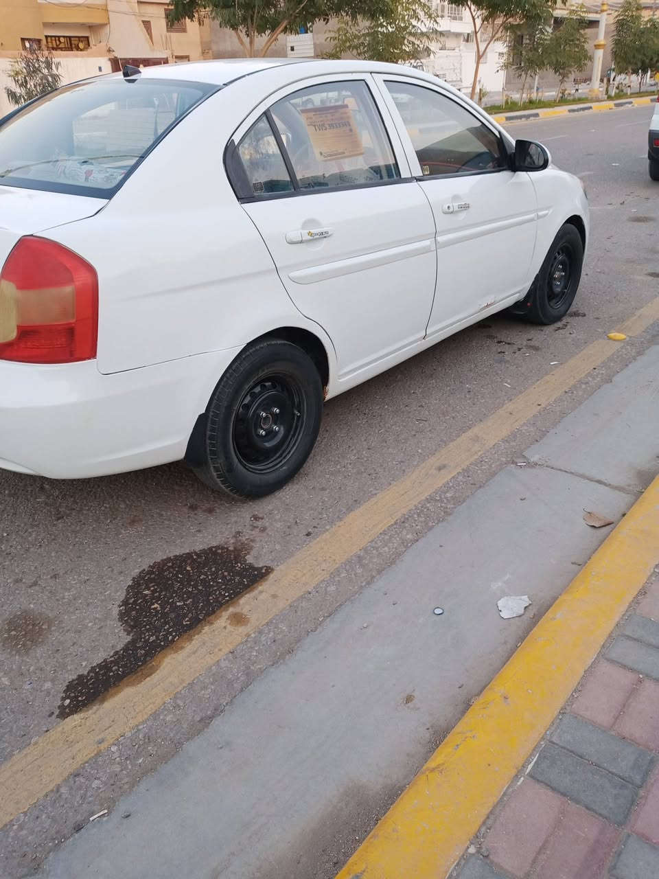 السلام عليكم هونداي اكسنت 2009 رقم انكليزي بسمي محرك 1600لاتقصير ولاتبخير كيراوتماتيك تبريد شغال مصبوغه احزام جماليه  بدون حادث سياره جاهزه مابيه اي نقص السعر 78ورقه بيه مجال بسيط رقم مبايل *********** في كربلاء
