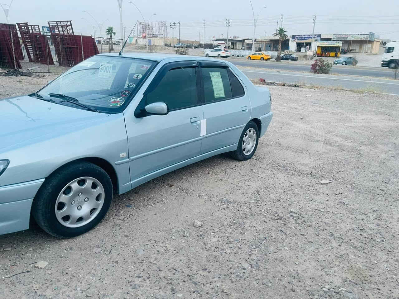سلام عليكم للبيع بيجو 306حره صاحبتها ساكنه ب أربيل بس ماعندي تواصل وياها كير محرك شرط صدر امامي خلفي جديد تبريد ثلج كهربائيات كله شغاله تايرات جدد داخله جديد مسجل سماعات كله جديد السياره مصبوغه عام للجماليه اثر جراد السياره احله من الصور اعيد السياره حره العنوان تكريت العلم الرقم ***********
