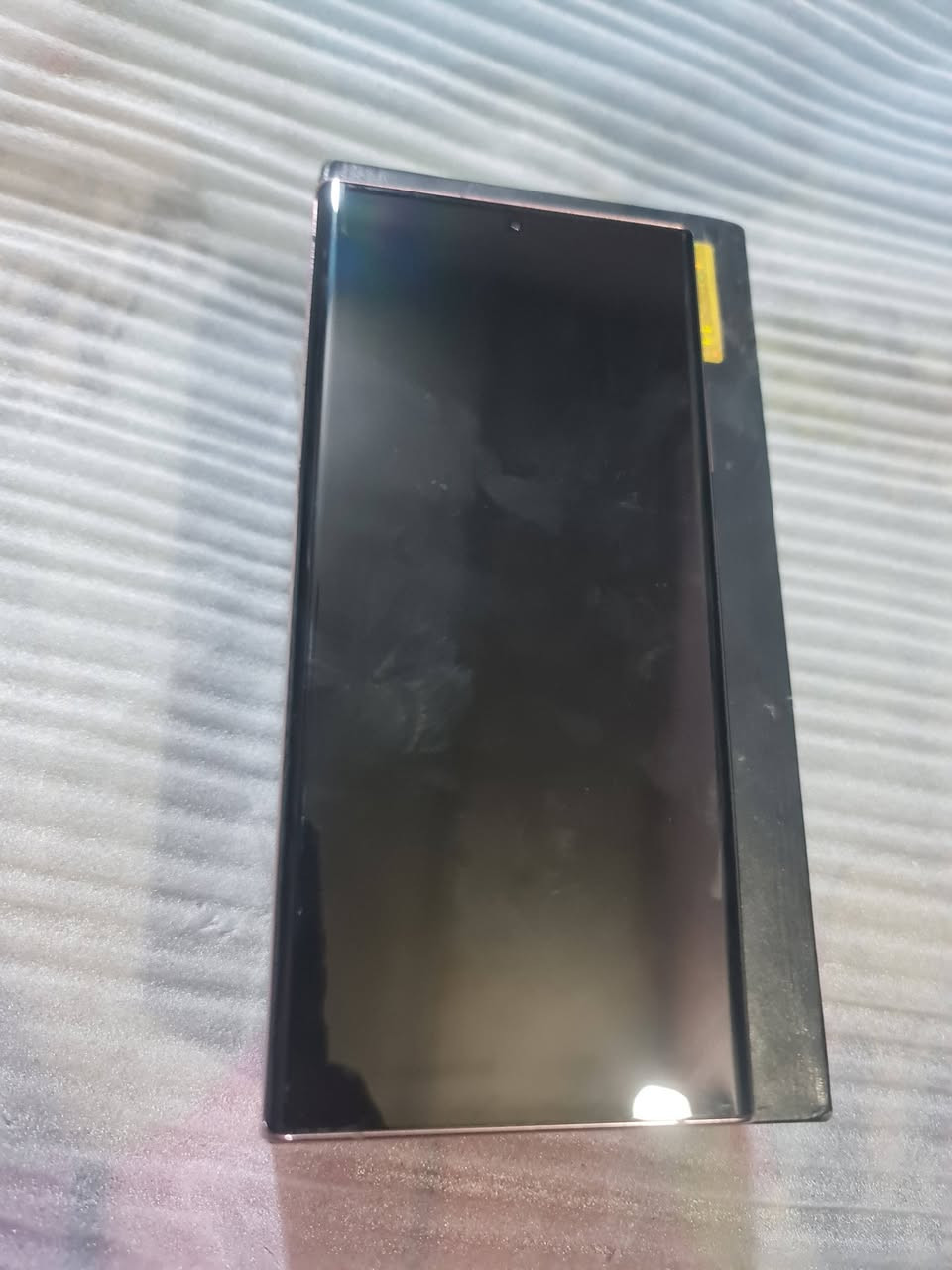 سلام عليكم نوت ٢٠ الترا شرق أوسط خطين ورام عربي كله جهاز نضيف مابي اي شخط فقط الظهر مبدل ومكسور فقط ذاكره 256 لون ذهبي اي نقص مابي بصمه ايدك وجه وعين وقلم جهاز نضافه ١٠٠ بل ١٠٠ شحنه قوي حتى كارتونه موجوده السعر ٣٥٠ مكاني مدينه الصدر الشراي يتصل ***********
