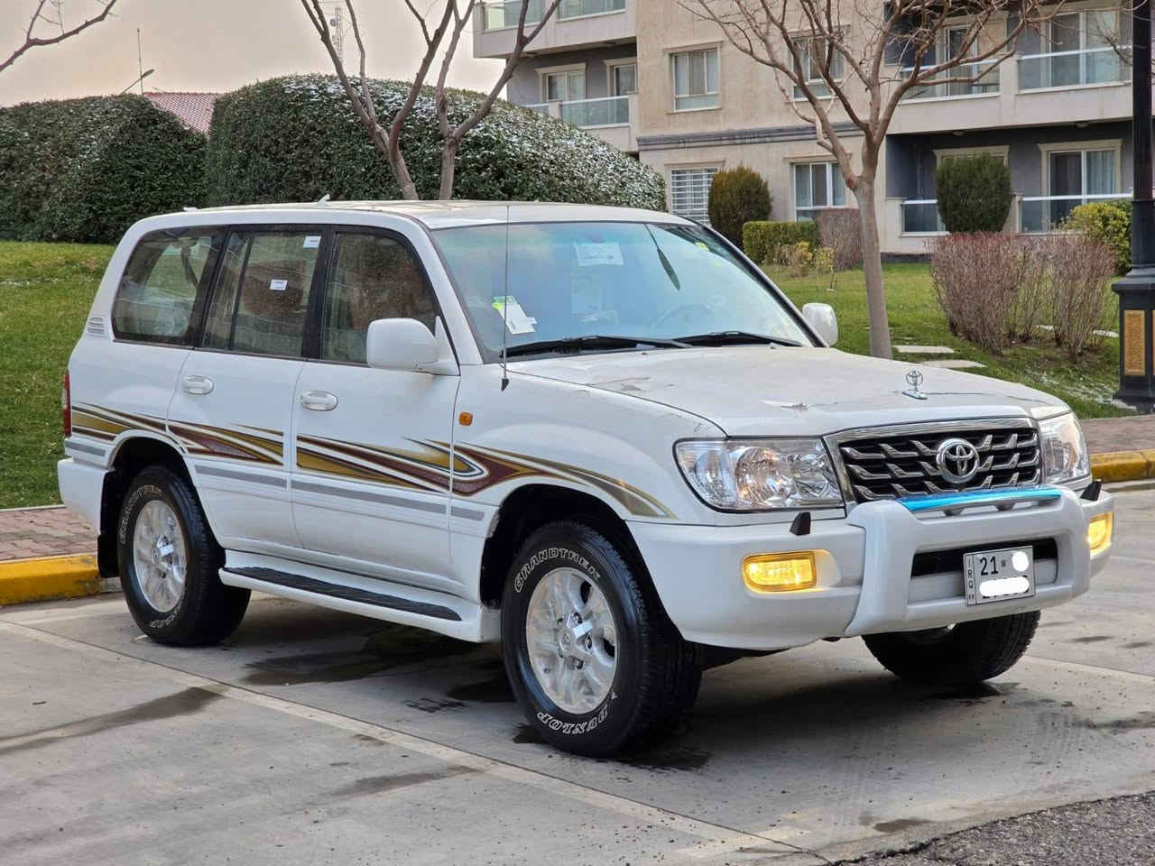 تۆیۆتا لاندکروز مۆنیکا 2006 GXR فول مواسەفات 
ناوزەرد فۆڕمیکا شاشەوکامێراوحاسەی پێشودواوە
بەخی ئاو ئۆتۆماتیک دەبڵ ئەکسل 
سڵاید ABS دیف لوک سێ ڕیزکوشن 
تەبریدمەرکەزی سەلاجە سەنەوی تازەیە
بەناوی خۆمەوەیە 
( بێ بۆیاخە دووپەڵە ی بچوک پەمپی هەیە )
هیچ مەسرەفێکی تێدا نییە 

سعر: لە کۆمێنت داوای بکە ڕاستەوخۆ بۆت دێت 📥 

 گێڕومەکینەوتەحول وخەرامەبەشەرت 
لەسلێمانیم گەڕەکی ڕاپەڕین..

ژمارەی خاوەنەکەی 
***********
***********
