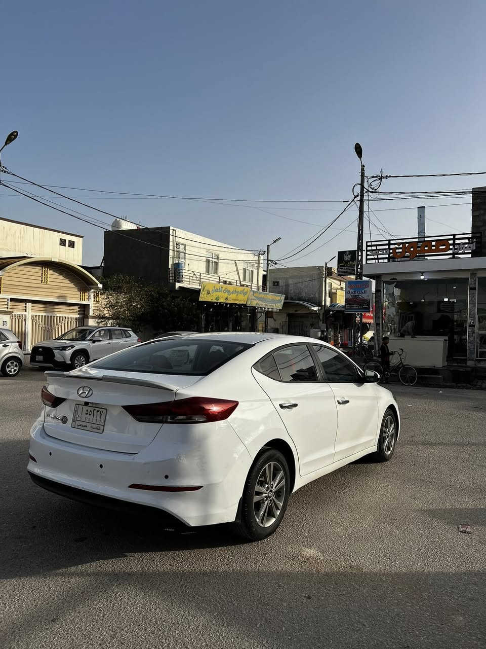 النترا موديل 17 خليجي ماشيه 200 الف حقيقي مكينه 1600 دوش بيهه رشات بل البنيد وبل الباب الخلفي نص منه
 ما مفتوح ولاقطعه بيهه السياره جاهزه من كلشي حداديه جديده تخم تاير جديد باتري جديد 
رقم قادسيه بأسمي   السعر 129 مكان السياره نجف مجمع الاميرات
 الاستفسار على هذا الرقم ***********
