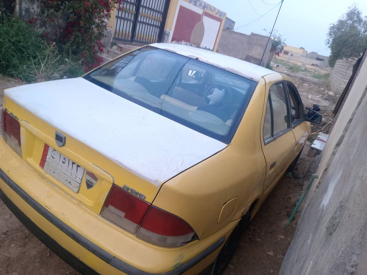 سلام عليكم سمند 2008  السعر 14 اوبيه مجال مكاني دوانيه قضاء الشاميه ابيع مسول عن التحويل فقط مامسول ابهيء اوغرامات  0777 291 7490
