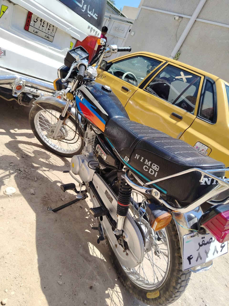 السلام عليكم دراجة 🚲 نامة موديل 25 المحرك كفاله عامة تايرات شاصي نضاف سعرها 515 وبيها مجال قليل حك الجية العنوان بابل محاويل ناحية الامام رقم الهاتف ***********
