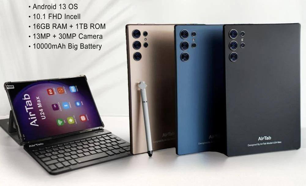 هذا عاشر تابلت يطلعلي بضاعة الامزون بقه بس هذا جهاز  (تابلت) من نوع Zonify Air Pad U25 Ultra..
ذاكرة وصول عشوائي (RAM) سعة 16 جيجابايت.

سعة تخزين داخلية (ROM) تبلغ 1 تيرابايت.

يأتي بملحقات مثل غطاء وقلم لمس وكابل شحن وسماعة بلوتوث ولوحة مفاتيح (كيبورد).

مناسب للدراسة والعمل والألعاب.

يتميز ببطارية قوية.........السعر100ألف على عرض جهاز مال امزون جديد مامستخدم بالباكيت توصيل مجاني


**إذا كنت صاحب هذا الإعلان وتريد حذفه لأي سبب، رجاءا أرسل رسالة إلى الدعم الفني**