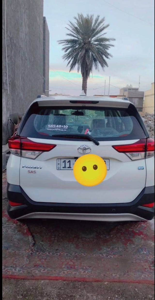 تويوتا راش موديل ٢٠٢٠ بصمه سبعه راكب تبريد قطعتين رقم بغداد سنويه بأسمي سياره نضيفه شركة ساز السعر ١٤٧ للتواصل
***********
