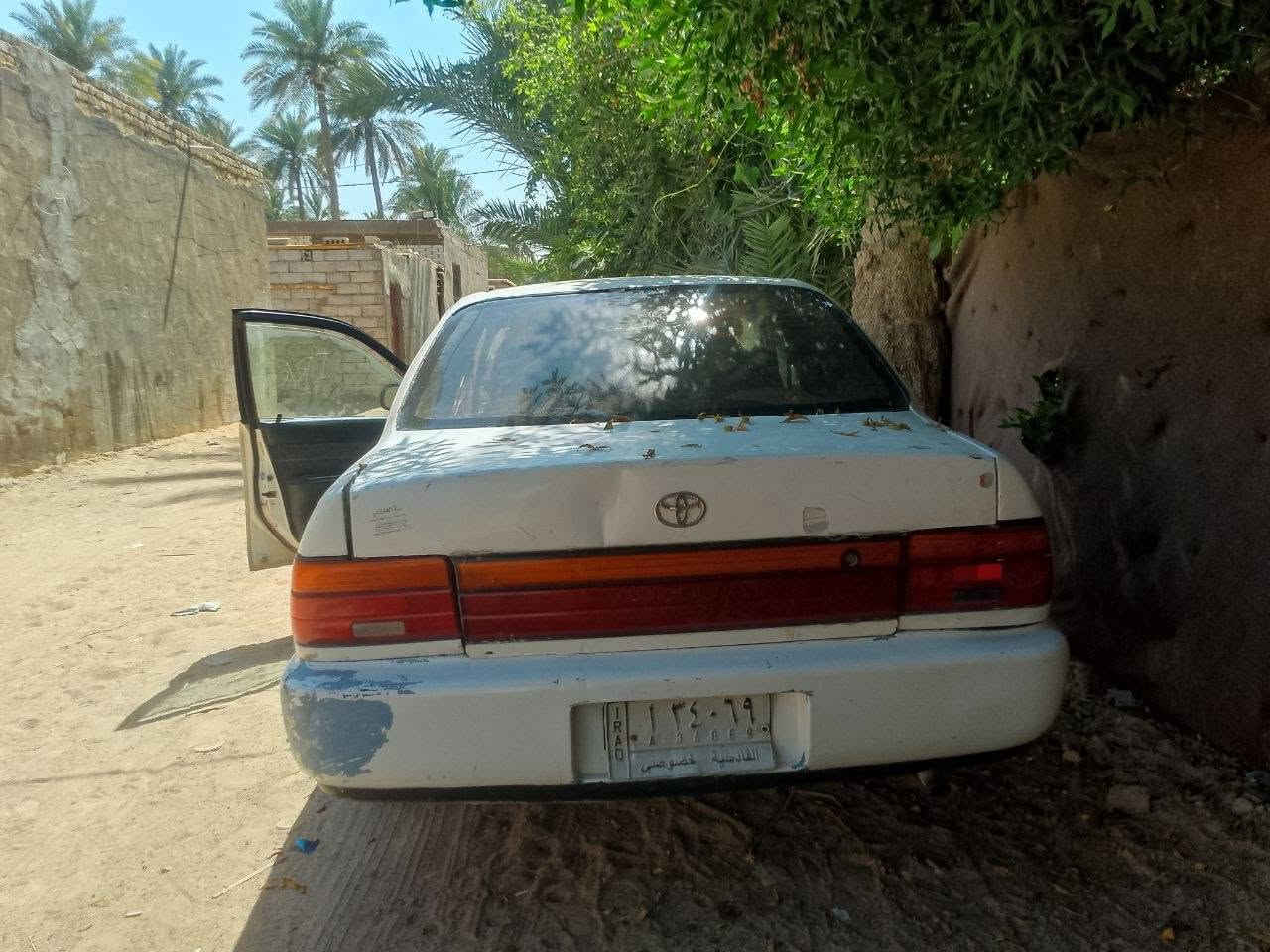 السلام عليكم
كورلا 92 رقم قادسية 
مكينة وكيرمكفولات
تبريد نقص غاز
السعر 40 وبيه مجال
للاستفسار الاتصال ***********
