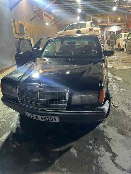 مارسدس s300موديل 1987 محرك بلادي وضعها زين بس يحتاجلها تعديل بل غرفها مثل ماشوفون ولسعر 43وبيها مجال بصيط ليحب يتواصل *********** حياكم الله
