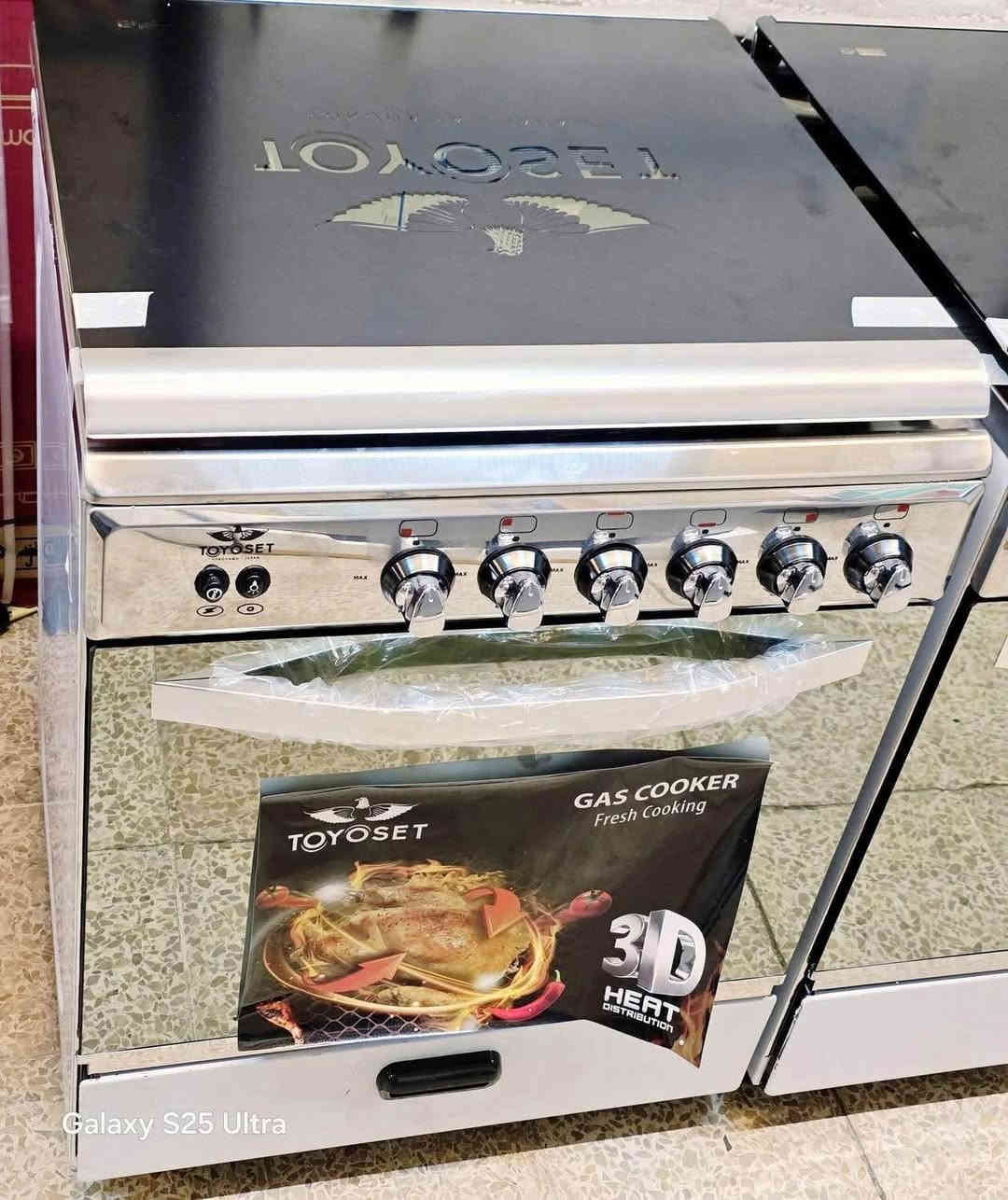 طباخ تويوسيت ايطالي كامل 🇮🇹🇮🇹🔥افضل طباخ على مستوى العراق 🇮🇶 🔥متوفر حجمين✌️
**وفرناها بسعر المصنع 🏭**
{حجم60×60يتكون من4مشاعل}
{حجم90×60يتكون من5مشاعل}
1_نضام سيفتي حمايه 
2_نظام تشغيل مزدوج الفرن 
3_مزود بشوايه دجاج 
4_قداحه كهرباء 
5_مصباح بلفرن 
6_مروح تدورير الهواء بلفرن 
7_فان خارجي  لتبريد الفرن 
8_مانع لتسريب الغازي 
9_ستل ستيل مضاد للصدأ
🚛🚖متوفر توصيل جميع محافظات العراق 🇮🇶 🚖🛻
💎معرض الجوهرة💎 
موصل / حي القادسية الثانية مقابل بدالة الزهور مجاور مول الكوثر 
***********
***********
@أبرز المعجبين 
معرض الجوهرة Singapore
