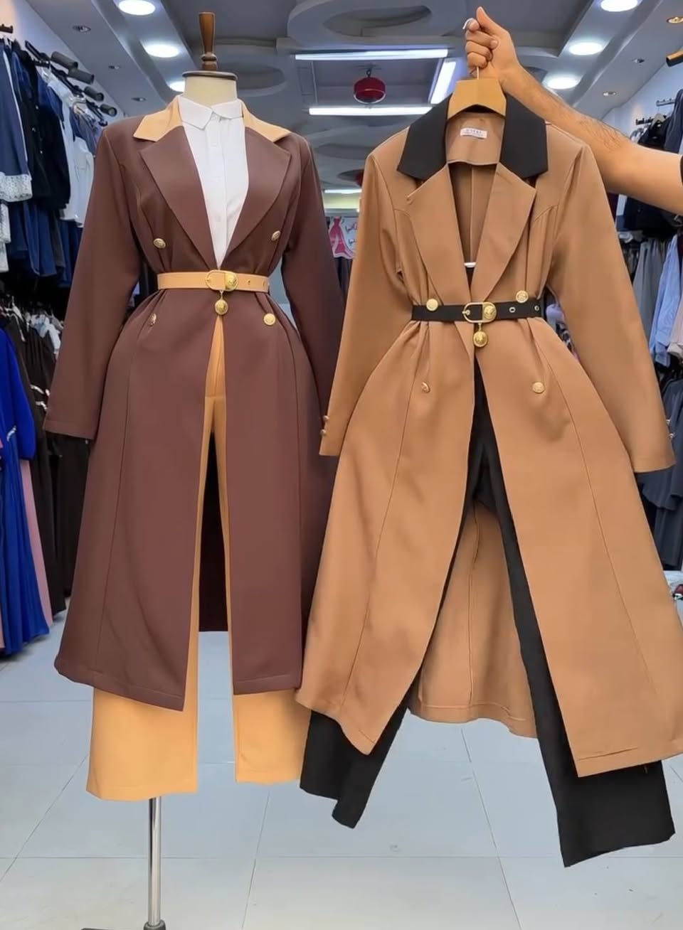 طقم قطعتين يجننن 
#السعر ٣٩ الف
طول البشت 120 سم 
نوع الخامه دابل تركي 
القياس يلبس 
38 40 42 44 46 48 
#التوصيل جميع أنحاء العراق ٥ آلاف


**إذا كنت صاحب هذا الإعلان وتريد حذفه لأي سبب، رجاءا أرسل رسالة إلى الدعم الفني**