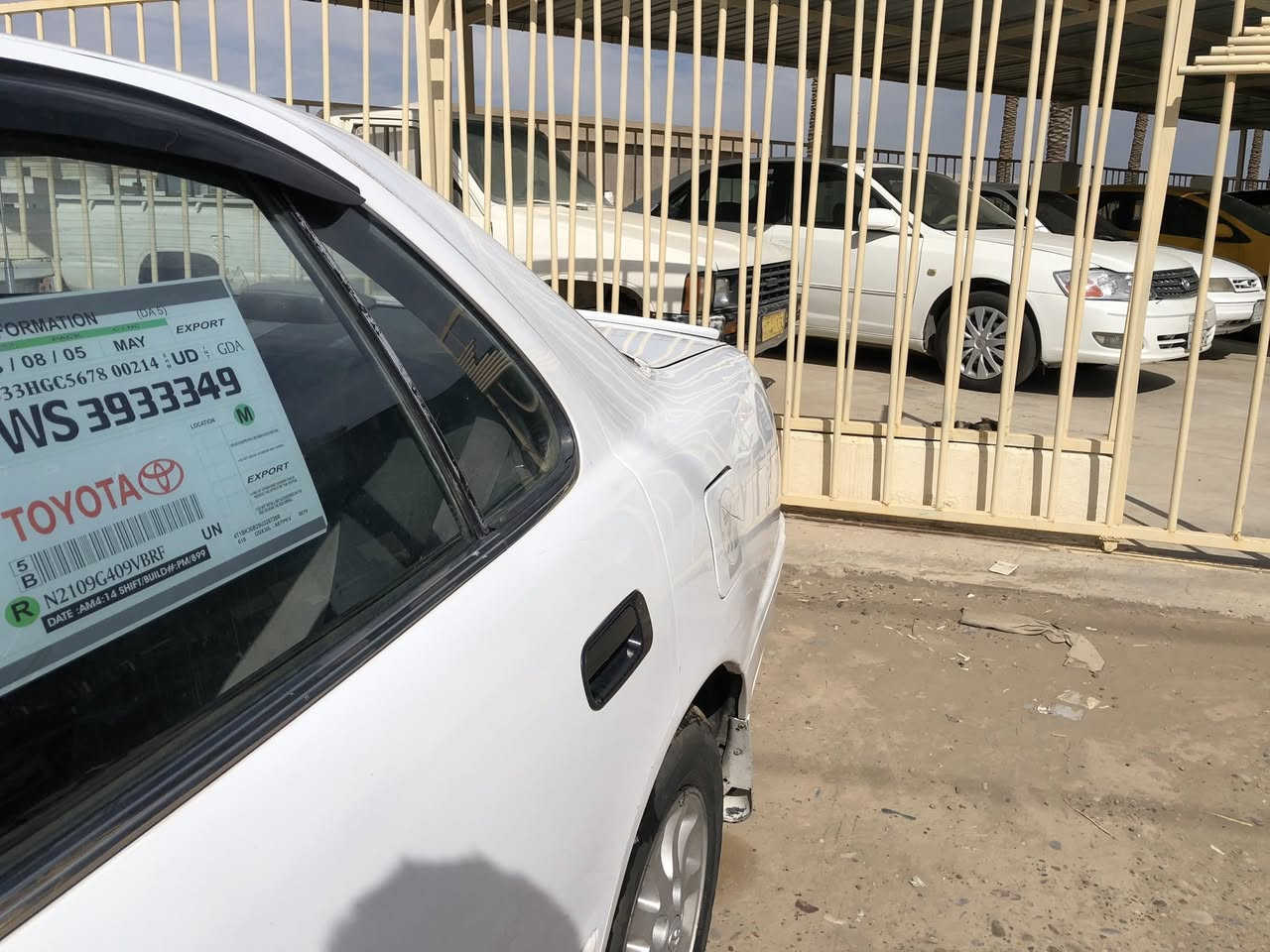 السلام عليك للبيع كامري ١٩٩٥رقم بغداد كير مكينه صدر امامي خلفي جديد السياره بيها قطعه صبغ جاملغ امامي فقط تبريد ثلج 🧊 تخم تاير داخل جديد مكان السياره صلاح الدين بلد السعر ٥٠وبيعا مجال ***********
