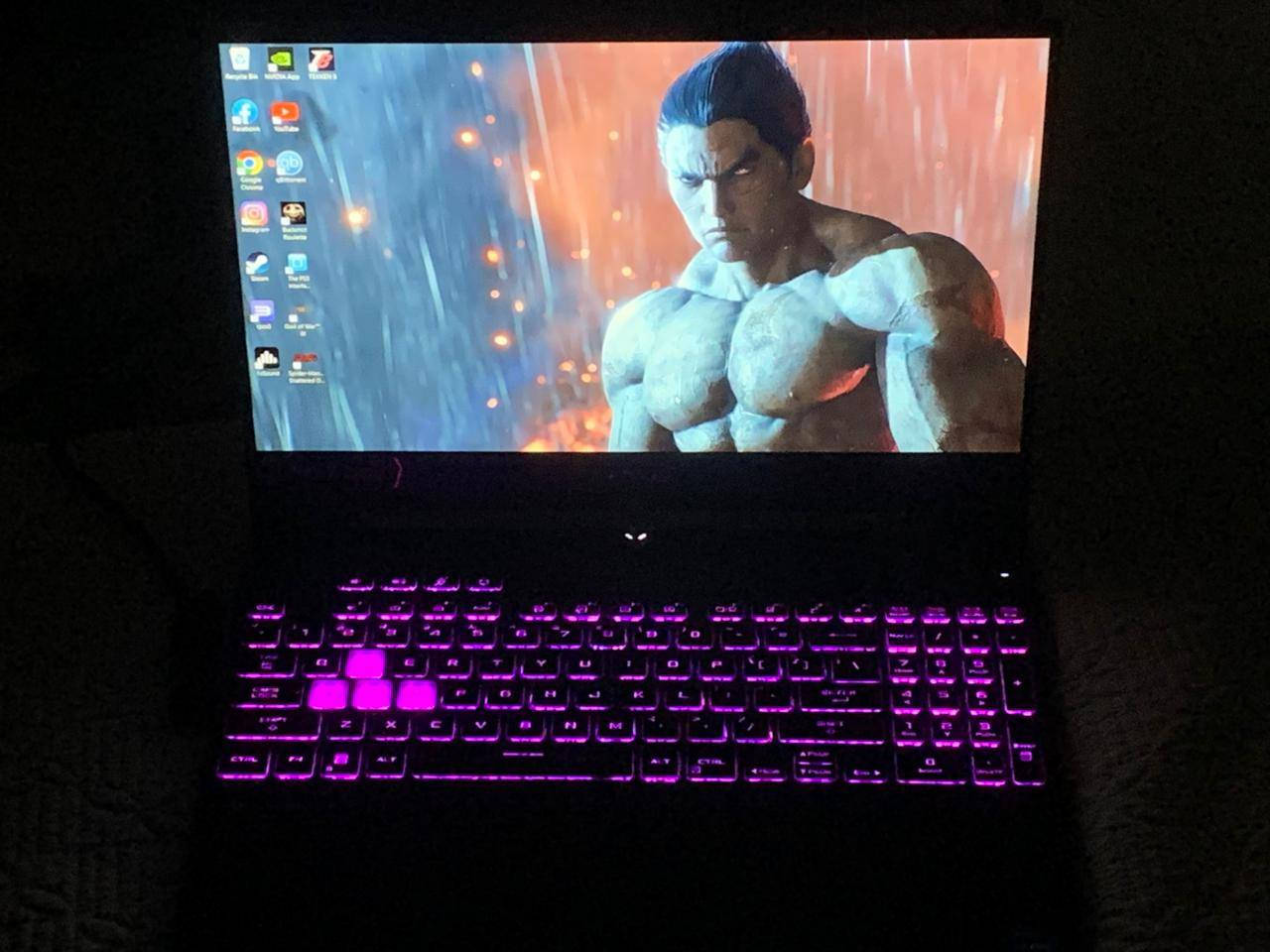 سلام عليكم للبيع
لابتوب ASUS TUF GAMING 
مواصفات ظاهرة بالصورة 
وياها يد كيم سير مشمول بالسعر ( مابيع وحد )
متوفر توصيل جميع محافظات و عنواني كركوك ، الرقم *********** واتساب فقط 
سعر 940 الف بيه مجال بسيط.
ملاحظة لابتوب كلشي مابي و اصلا اوبن بوكس استعمال اقل من اسبوع الي مايعجبه سعر لا يعلق رجاءاً فقط شراي و الي يتفاوض يجي نتفق بالواتساب

