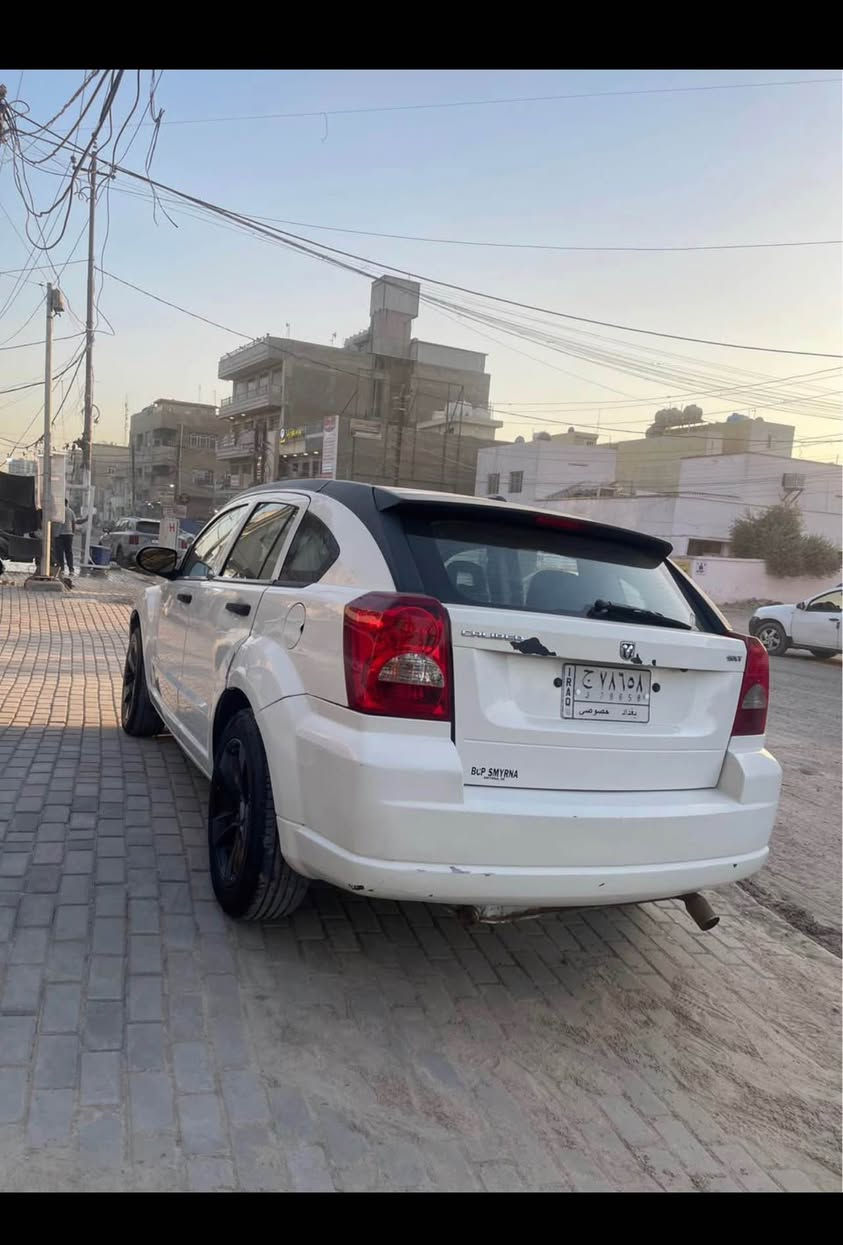 ‎دوج كاليبر موديل ٢٠٠٨ رقم بغداد مشروع وطني بسمي نواقص السياره  صدر نص عمر تبريد مكينه كير تمام بدون ايرباك حادث السياره باب خلفي جهة السايق وبالعراق باب خلفي عكس السايق مصبوغه حزام   السياره تحتاج صدر لان صدها تعبان السعر 6200$للاستفسار *********** بغداد, العراق
