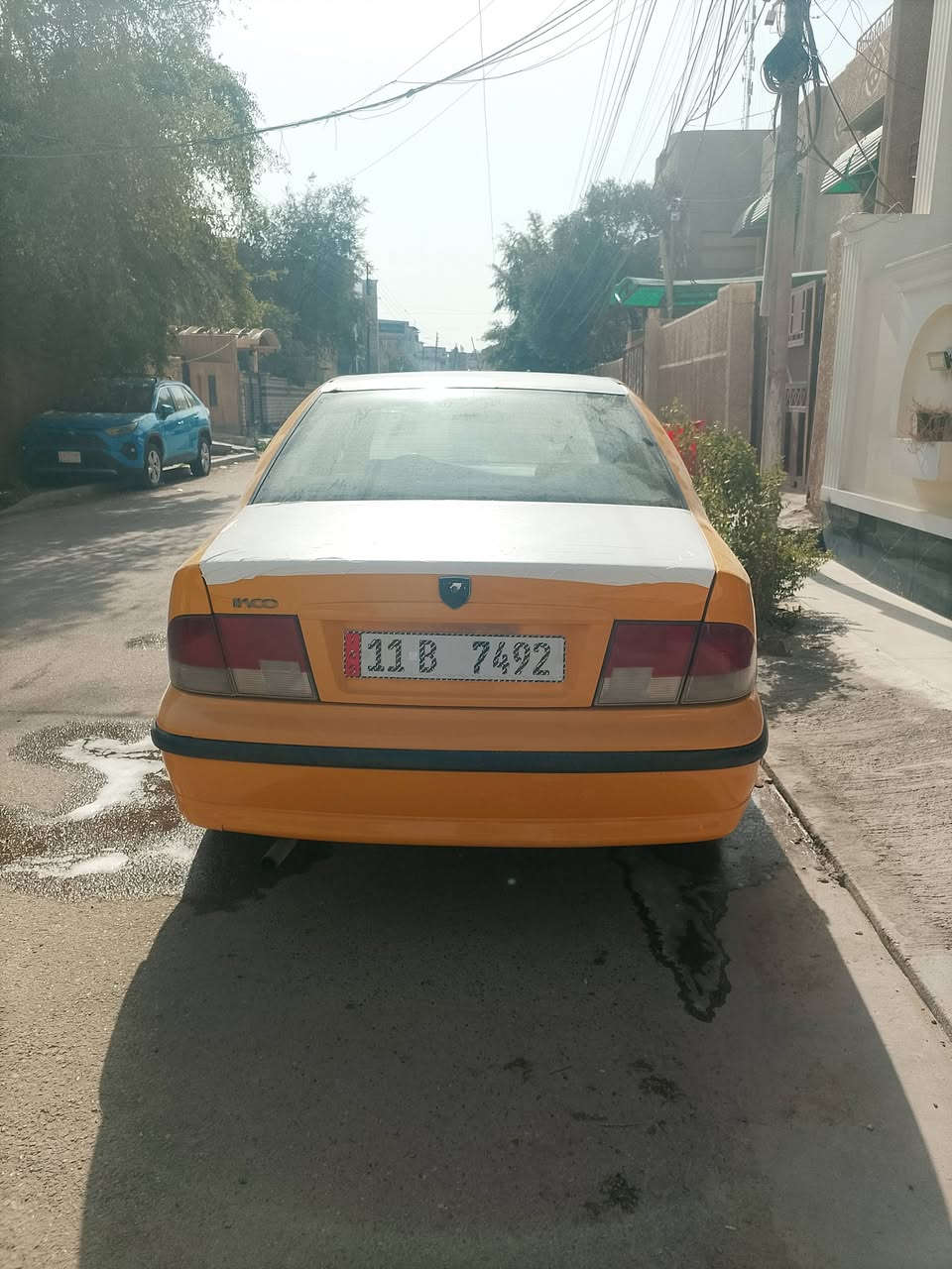 سلام عليكم سمند 2011سياره جهزه لا ضربه ولا تبديل كير مكينه كفاله تخم تأير جديد صدر امامي خلفي جديد  ترأي نايم دوشمه تنته وكاعيه وكشنات سياره بسمي هزه جديد مصفره هيه وغرامه  مكاني بغداد حي لعلام سعر 38وبيه مجل بصيط ***********
